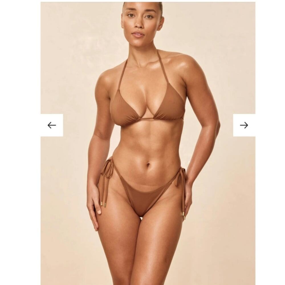 Monday Swimwear Palma Top Bikini‎ Set Size: S